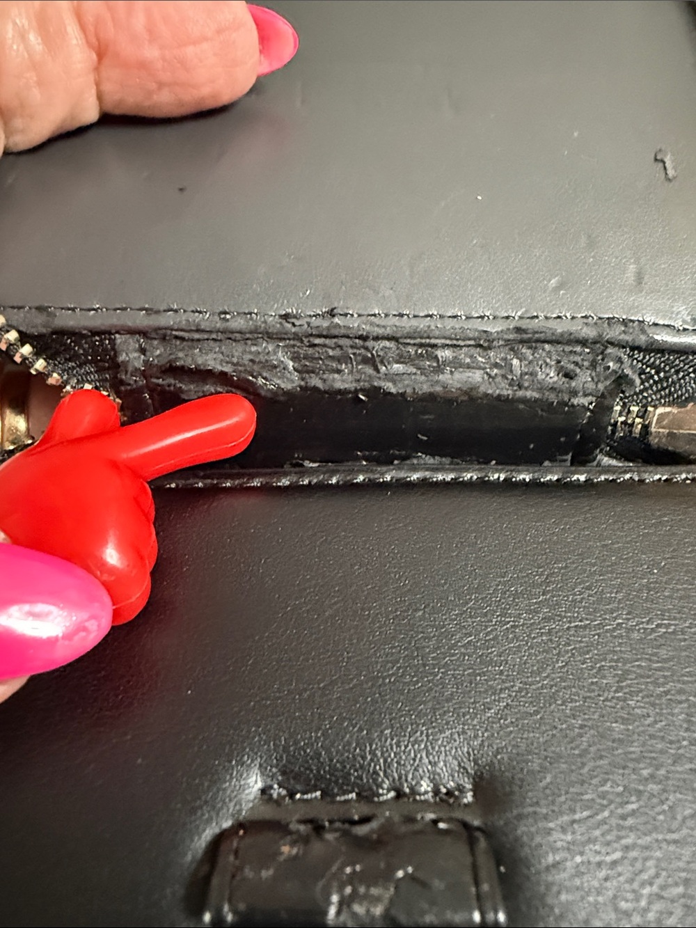 Coach Rainbow Travel Jewelry Case with callouts - Picture 12 of 14